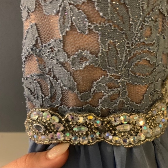 Light Blue Formal Dress - Picture 5 of 6